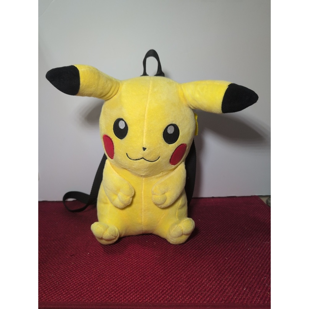 Pikachu Plush Stuffed Backpack 2016 Pokemon Fab Starpoint Doll Yellow Large Toy